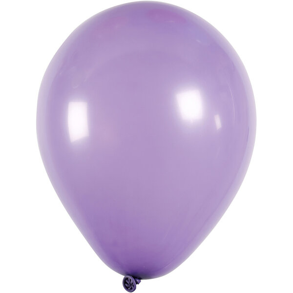 Creativ Company Ballonnen, rond, d 23 cm, paars, 10 stuk/ 1 doos