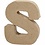 Creativ Company Letter, S, H: 10 cm, B: 8 cm, dikte 1,7 cm, 1 stuk