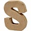 Creativ Company Letter, S, H: 10 cm, B: 8 cm, dikte 1,7 cm, 1 stuk