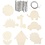 Creativ Company Windgong, afm 9-14 cm, dikte 2 mm, 24 stuk/ 1 doos