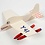 Creativ Company Vliegtuig, afm 21,5x25,5 cm, 20 set/ 1 doos
