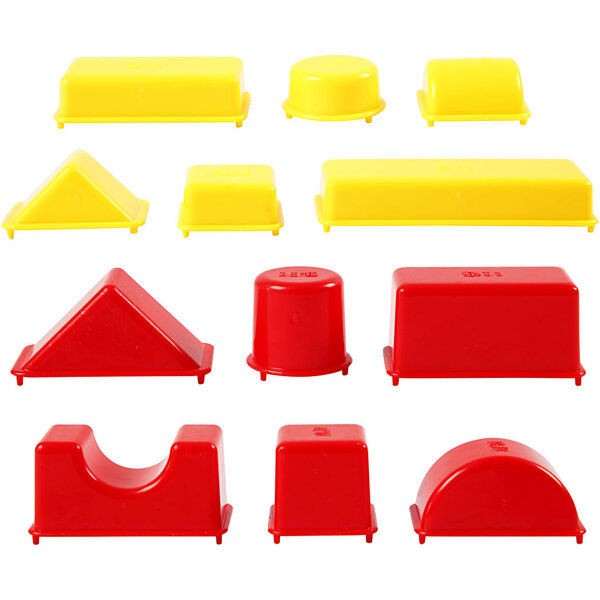 Sandy Clay® Vormpjes, geometrie, afm 3,5-9,5 cm, 12 stuk/ 1 doos