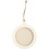Creativ Company Lijst, hangende decoraties, D: 0,5 cm, d 8 cm, 24 stuk/ 1 doos