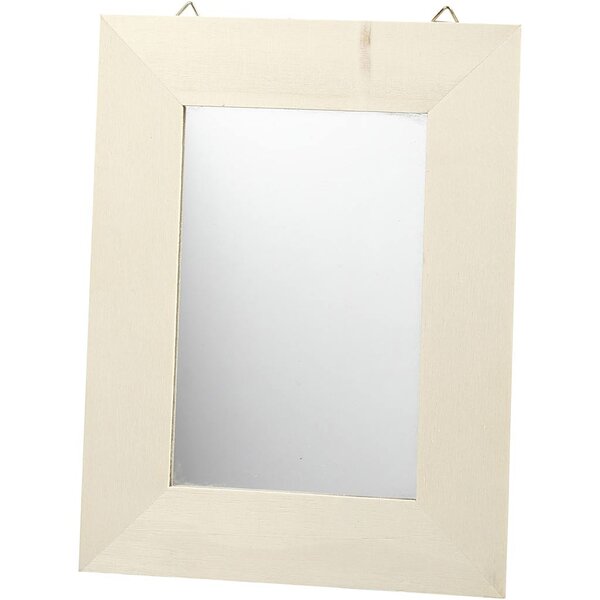 Creativ Company Lijst met spiegel, afm 20,8x15,9 cm, dikte 0,6 cm, 1 stuk