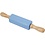 Creativ Company Deegroller, L: 23 cm, d 4.5 cm, lichtblauw, 1 stuk