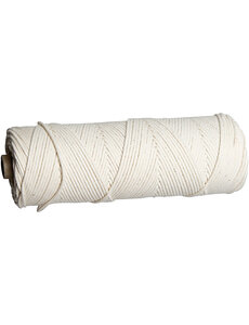 Creativ Company Lont voor Bijenwas vellen, Voor gebruik met kaarsen die zijn gemaakt van platen bijenwas, afm 3, dikte 2-3 mm, 100 gr, 80 m/ 1 rol