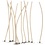Lonten voor kaarsen in houder<br />
<br />
, Geschikt voor houders met een diameter van 20-65 mm, L: 110 mm, dikte 2 mm, 10 stuk/ 1 doos