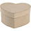 Creativ Company Hartvormige doos, H: 6 cm, afm 11,5x11,5 cm, 1 stuk