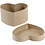 Creativ Company Hartvormige doos, H: 6 cm, afm 11,5x11,5 cm, 1 stuk