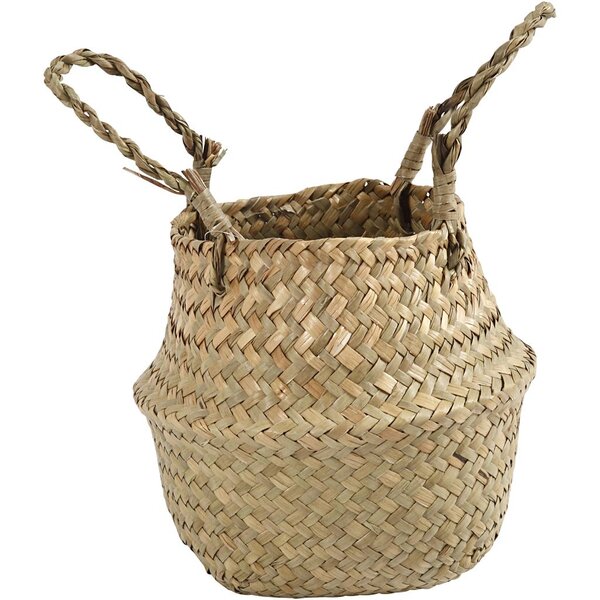Creativ Company mand van zeegras, H: 11/19 cm, d 20 cm, 1 stuk
