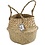 Creativ Company mand van zeegras, H: 11/19 cm, d 20 cm, 1 stuk