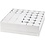 Creativ Company Dozen, H: 7+9 cm, afm 4,5+6 cm, wit, 36 set/ 1 doos