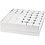 Creativ Company Dozen, H: 7+9 cm, afm 4,5+6 cm, wit, 36 set/ 1 doos