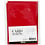 Creativ Company Kaarten en enveloppen, afmeting kaart 10,5x15 cm, afmeting envelop 11,5x16,5 cm, 110+230 gr, rood, 6 set/ 1 doos