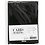 Creativ Company Kaarten en enveloppen, afmeting kaart 10,5x15 cm, afmeting envelop 11,5x16,5 cm, 110+230 gr, zwart, 6 set/ 1 doos