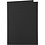 Creativ Company Kaarten en enveloppen, afmeting kaart 10,5x15 cm, afmeting envelop 11,5x16,5 cm, 110+230 gr, zwart, 6 set/ 1 doos