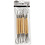 Creativ Company Kleilusgereedschappen, ronde kanten, L: 20 cm, 6 stuk/ 1 doos