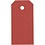 Creativ Company Manilla-labels, afm 4x8 cm, 250 gr, rood, 1000 stuk/ 1 doos