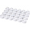 Creativ Company LED Waxinelichten, H: 35 mm, d 38 mm, wit, 24 stuk/ 1 doos