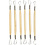 Creativ Company Kleilusgereedschappen, scherpe kanten, L: 20 cm, 6 stuk/ 1 doos