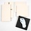 Creativ Company Kunst tegel, afm 13x13 cm, dikte 7 mm, wit, 1 stuk