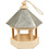 Creativ Company Vogelvoederhuis met zinken dak, afm 22x18x16,5 cm, 1 stuk