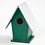 Creativ Company Vogelhuis met zinken dak, afm 13,5x11x19 cm, gatgrootte 32 mm, 1 stuk