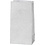 Papieren Zakken, H: 17 cm, afm 6x9 cm, 120 gr, zilver, 8 stuk/ 1 doos