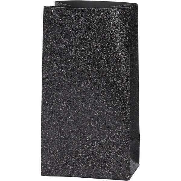 Vivi Gade Papieren Zakken, H: 17 cm, afm 6x9 cm, 170 gr, zwart, 8 stuk/ 1 doos