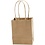 Creativ Company Papieren Zakken, H: 17 cm, B: 12x7 cm, 125 gr, bruin, 10 stuk/ 1 doos