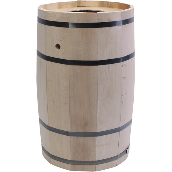 Carnavalsvat, beuken, H: 45 cm, d 26 cm, 1 stuk