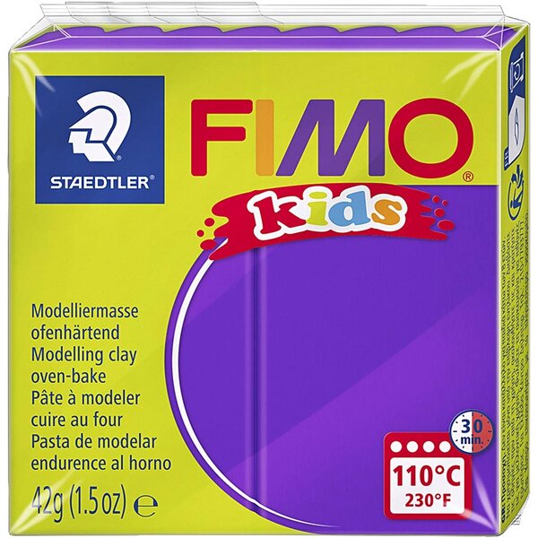 FIMO® FIMO® Kids Boetseerklei, paars, 42 gr/ 1 doos