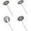 Lonten voor kaarsen in houder<br />
<br />
, Geschikt voor houders met een diameter van 20-65 mm, L: 3,5 cm, dikte 2 mm, 100 stuk/ 1 doos