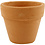 Creativ Company Bloempot, H: 6,5 cm, d 7 cm, 24 stuk/ 1 doos