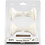 Creativ Company Haak, H: 5,1 cm, d 5,4 cm, wit, 4 stuk/ 1 doos