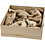 Creativ Company Dinosaurussen, H: 9-12,5 cm, B: 4,5+5,5 cm, 21 stuk/ 1 doos