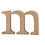 Creativ Company Letter, m, H: 8 cm, dikte 2 cm, 1 stuk