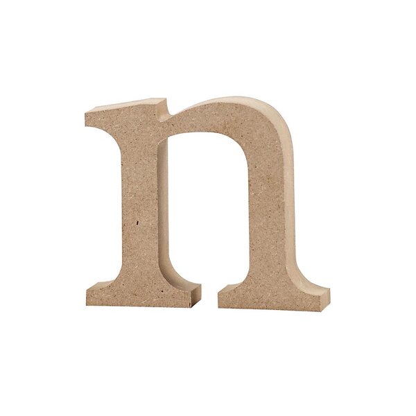 Creativ Company Letter, n, H: 8 cm, dikte 2 cm, 1 stuk