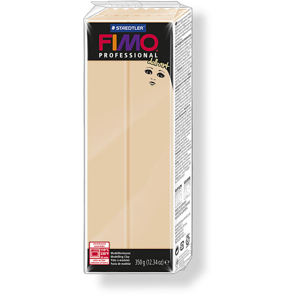 FIMO® FIMO® Professional Doll Clay, zandkleur, 454 gr/ 1 doos