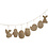 Creativ Company Paas decoraties, konijnenkop, kuiken, kuiken in ei en konijn, H: 10 cm, 4 stuk/ 1 doos