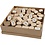 Creativ Company Mini dozen, H: 3 cm, d 4-6 cm, 144 stuk/ 1 doos
