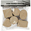 Creativ Company Mini dozen, H: 3 cm, d 4-6 cm, 6 stuk/ 1 doos