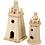 Creativ Company Vuurtoren, H: 13,5+18 cm, 2 stuk/ 1 doos