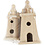 Creativ Company Vuurtoren, H: 13,5+18 cm, 2 stuk/ 1 doos