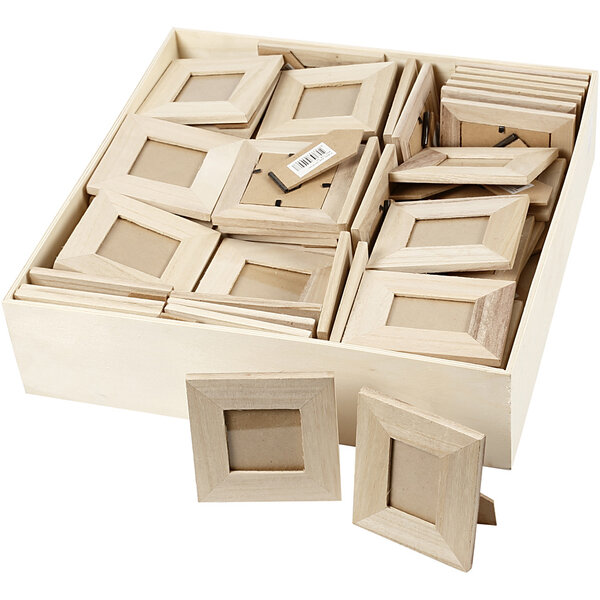 Creativ Company Lijst, afm 10x10+9x11 cm, 80 stuk/ 1 doos