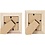 Creativ Company Lijst, afm 10x10+9x11 cm, 80 stuk/ 1 doos