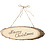Creativ Company Deurbordje, H: 6-10 cm, B: 23-28 cm, 1 stuk