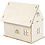Creativ Company DIY Poppenhuis, H: 25 cm, afm 18x27 cm, 1 stuk