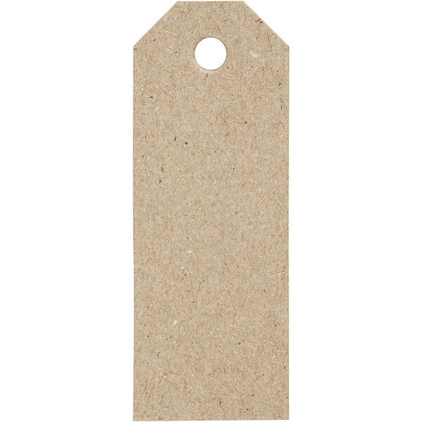 Creativ Company Manilla-labels, afm 3x8 cm, 220 gr, naturel, 20 stuk/ 1 doos