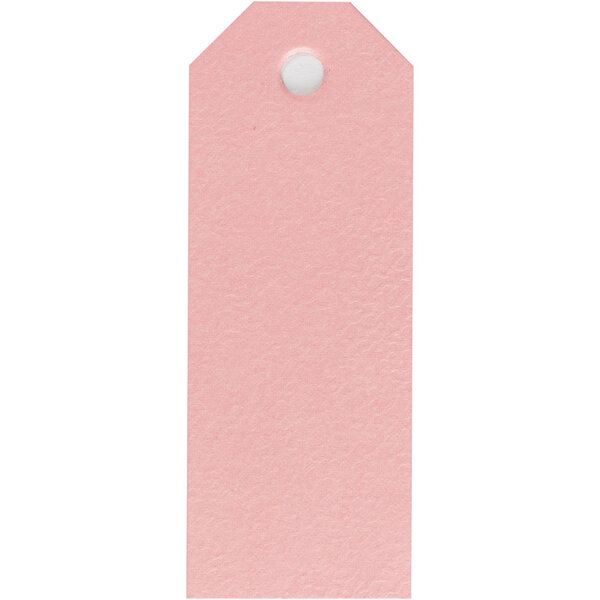 Creativ Company Manilla-labels, afm 3x8 cm, 220 gr, lichtrood, 20 stuk/ 1 doos